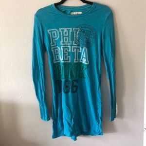 Victoria’s Secret Phi Beta Pink Sleep Shirt